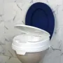 Verhoogde toiletbril met deksel | 33.40.01.0070